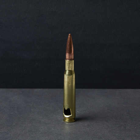 Bullet Bottle Opener // .50 BMG + Wood Box