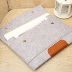 Felt MacBook Sleeve // Magnetic Button (11" MacBook Air)