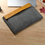 Felt MacBook Sleeve // Even Flap (15" MacBook Pro 2016)