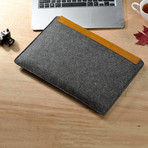 Felt MacBook Sleeve // Even Flap (15" MacBook Pro 2016)