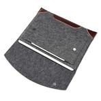 Felt MacBook Sleeve // Front Pocket (11" MacBook Air)