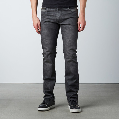 Baseline Slim Fit Denim // Faded Black (30WX32L)