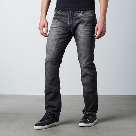 Baseline Slim Fit Denim // Faded Charcoal (30WX32L)