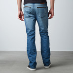 Torn Slim Fit Denim // Light Blue (34WX32L)