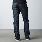 Splatter Slim Fit Denim // Faded Indigo (30WX32L)