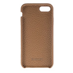 Full Cover Case // Soft Grain Tan Leather (iPhone 7)