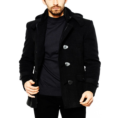 Lucas Overcoat // Anthracite (XS)