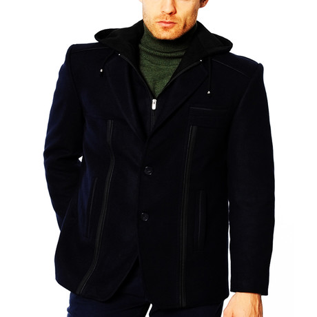 Bryan Coat // Dark Blue (XS)