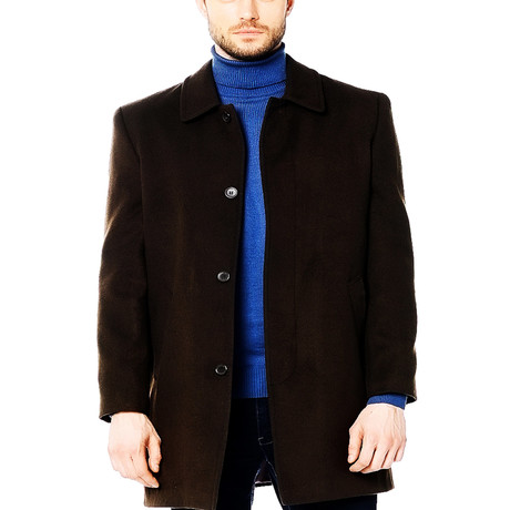 Peter Overcoat // Brown (XS)