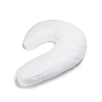 Uno Memory Foam Pillow // Snuggle Pillow For Side Sleepers (White // Bamboo Cover)