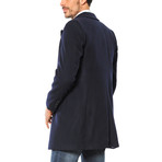 Austin Overcoat // Dark Blue (XS)