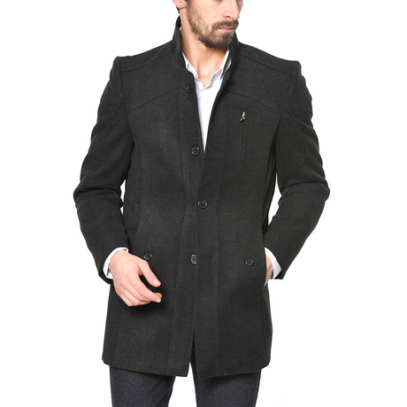 Ryan Overcoat // Anthracite (XS)