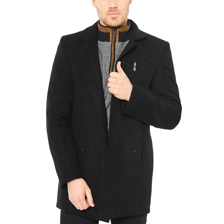 Ryan Overcoat // Black (XS)