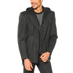 Andrew Overcoat // Anthracite (2XL)