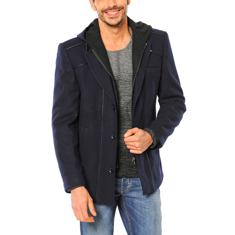 Andrew Overcoat // Dark Blue (XS)