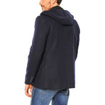 Andrew Overcoat // Dark Blue (XL)