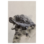 Bear In The Fog // Andreas Lie (18"W x 26"H x 0.75"D)