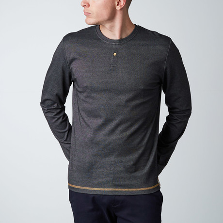 Knit Henley // Grey (XS)