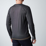 Knit Henley // Grey (L)