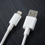 2x Turbo Charge Cable // White (Lightning)