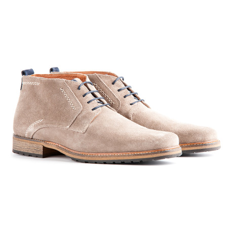 London Suede Desert Boot // Taupe (EUR: 43)