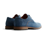 Manchester Suede Shoe // Light Blue (EUR: 43)