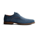 Manchester Suede Shoe // Light Blue (EUR: 43)