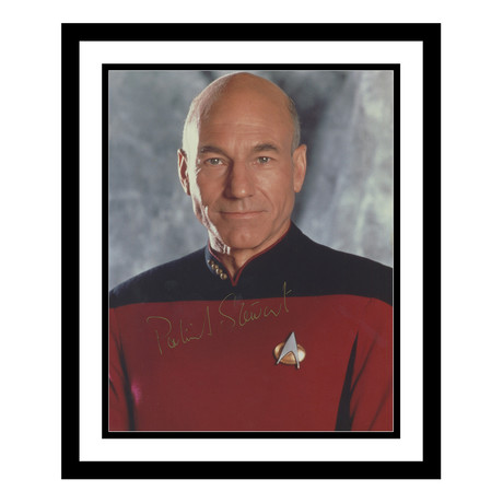 Star Trek Captain Picard // Signed By Patrick Stewart