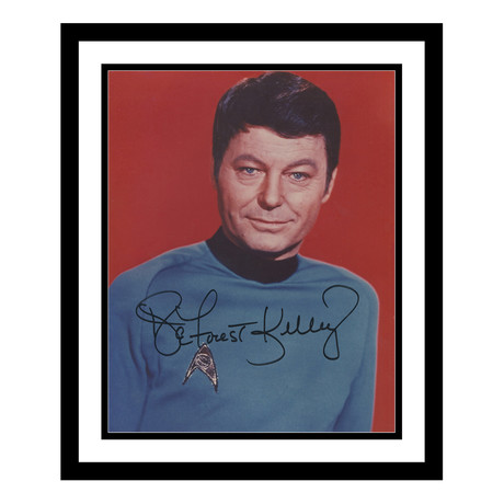 Star Trek Dr. McCoy // Signed By Deforest Kelley