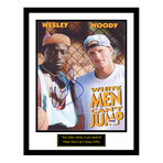 White Men Can't Jump Sidney Deane + Woody Harrelson // Signed By Wesley Snipes
