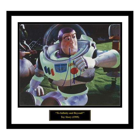 Toy Story Buzz Lightyear // Signed By Tim Allen