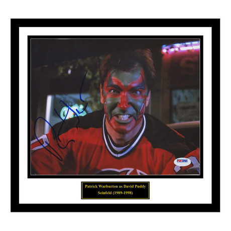 Seinfeld David Puddy // Signed By Patrick Warburton