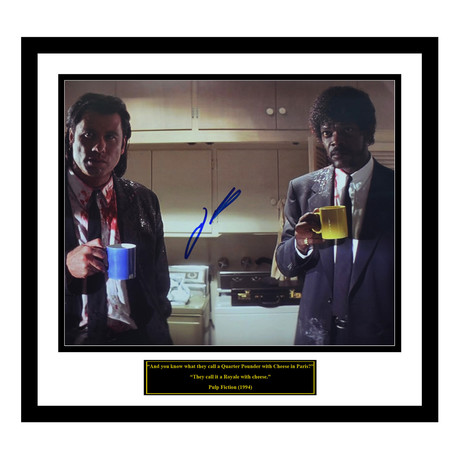 Pulp Fiction Vincent // Signed By John Travolta