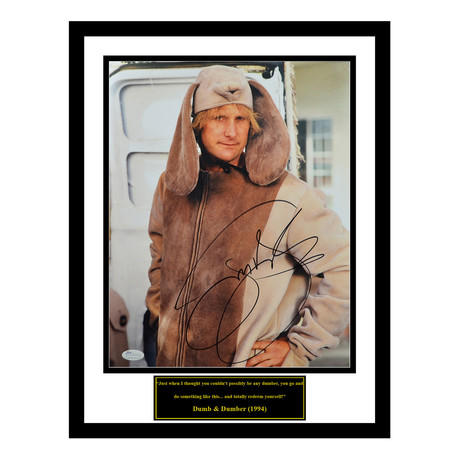Dumb & Dumber Harry // Signed By Jeff Daniels