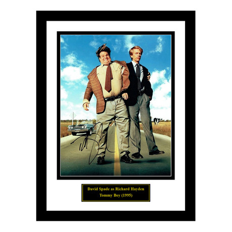 Tommy Boy Richard // Signed By David Spade