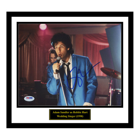 Wedding Singer Robbie Hart // Signed By Adam Sandler