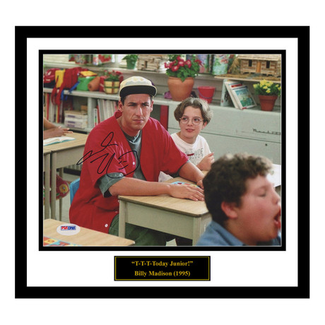 Billy Madison // Signed By Adam Sandler