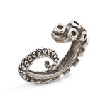 Silver Tentacle Wrap Ring (Size 5)