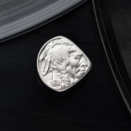 USA Indian Head Buffalo Nickel Coin Guitar Pick