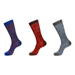 Dress Socks // Angular // Pack of 3