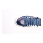 Leather Lace-Up Sneaker // Blue (Euro: 43)