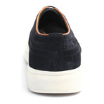 Suede Lace-Up Wingtip Derby Sneaker // Dark Blue (Euro: 40)