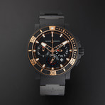 Ulysse Nardin Maxi Marine Black Sea Chronograph Automatic // 353-90-3C // Unworn