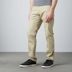 Alpha 5-Pocket Straight-Slim Chinos // Sand (40WX34L)