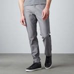 Alpha 5-Pocket Textured Straight-Slim Pants  // Light Grey (44WX34L)