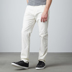 Alpha 5-Pocket Straight-Slim Pants  // Off White (34WX33L)