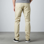 Alpha 5-Pocket Straight-Slim Chinos // Sand (40WX34L)