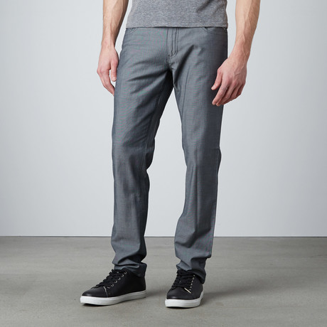 Colin 5-Pocket Straight-Slim Pants // Grey (32WX32L)