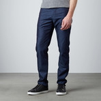 Kirk 5-Pocket Straight-Slim Jeans // Blue (32WX32L)