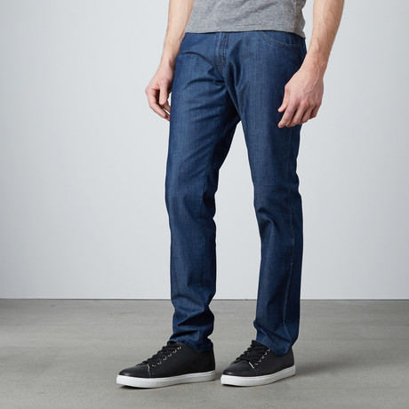 Lex Straight-Slim Jeans // Blue (32WX32L)